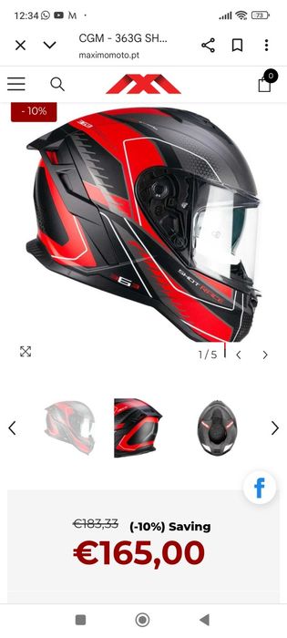 Capacete+casaco de pele