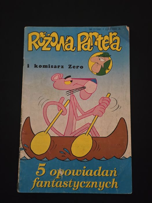 Komiks Różowa Pantera nr 2 1991 r stare komiksy retro prl