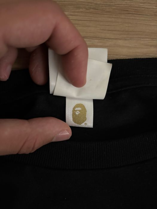 Bape Head Long Sleeve Tee (Black)