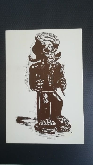 Lunda, arte quioca, postais