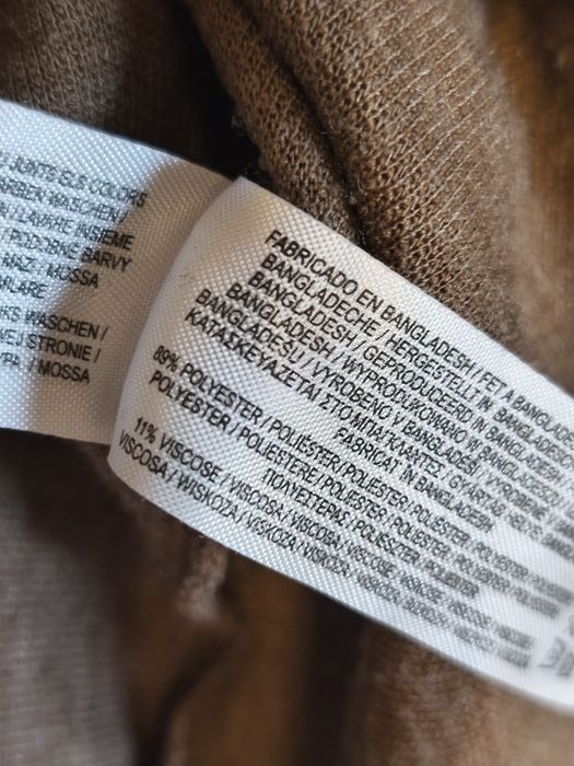 Primark ciepła sukienka nietoprz wiązana w pasie 40 42