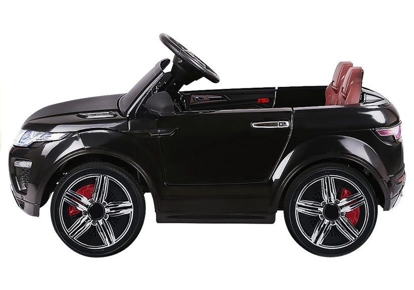 Auto na akumulator terenowy L2 Miękkie koła Pilot CZARNY