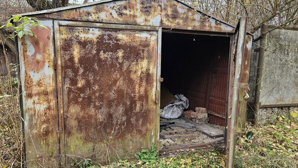 Гараж розбірний металевий металічний металлический разборный