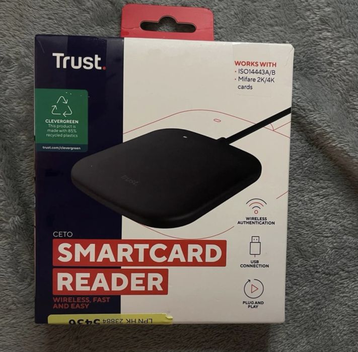 Trust smardcard reader czytnik kart tylko przedmiot