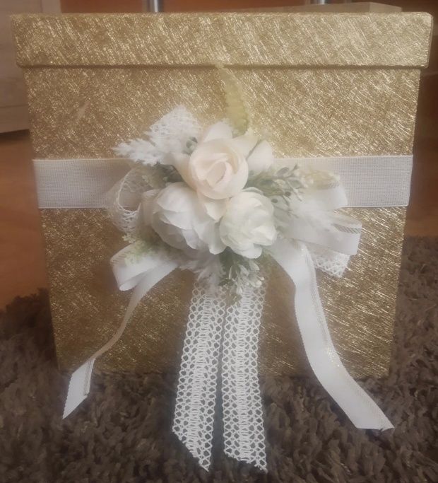 Pudełko ślubne na koperty