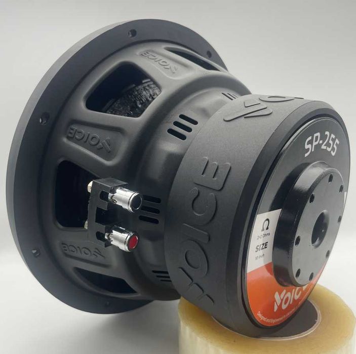 Динамік на саб  10 дюймів сабвуфер 25см 500вт rms 2+2 ом