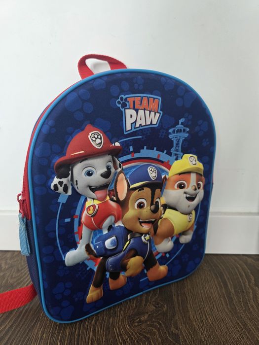 Vadobag Psi Patrol Chas Plecak Plecaczek Do Przedszkola 3D plecak
