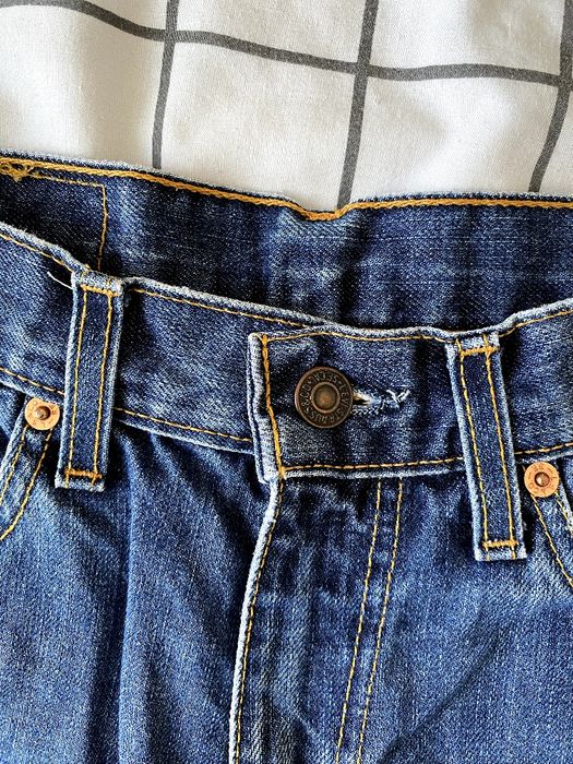 Вінтажні джинсові шорти Levis