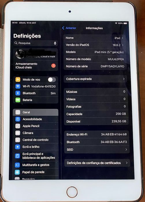 iPad mini 5 - 256 GB