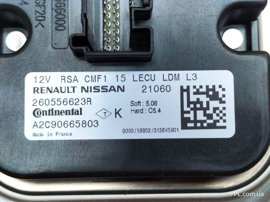 Renault Megane IV 2016-2024 Clio V Captur блок розжига фары 260556623R