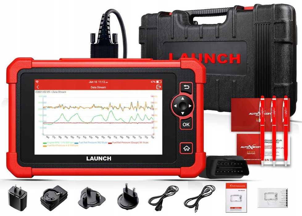Tester Diagnostyczny Launch Crp919x Full new