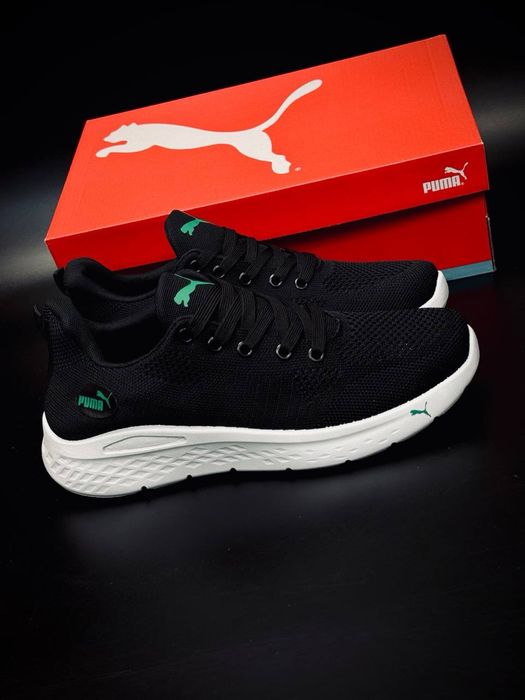 Мужские кросовки пума / черные мужськие красовки пума на лето / кросовки puma / акционная цена 993 грн / подошва SpEVA