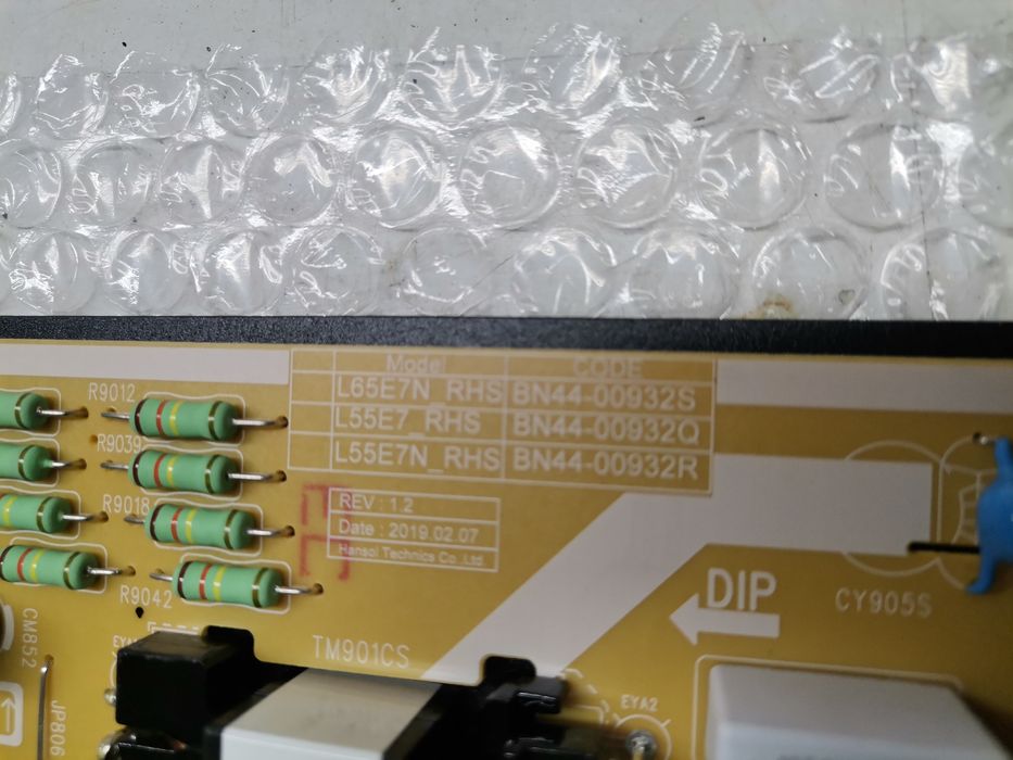 Fonte de alimentação TV Samsung UE49 UE55