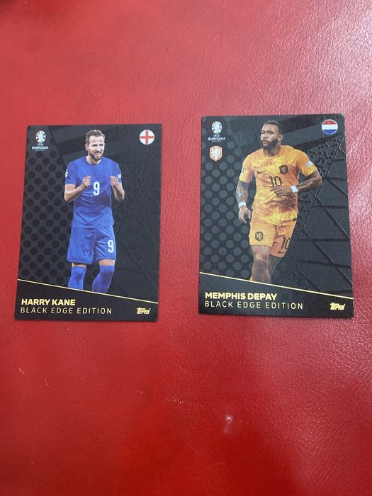 Carta da coleção da match attax euro 2024,Legends : Harry Kane Depay