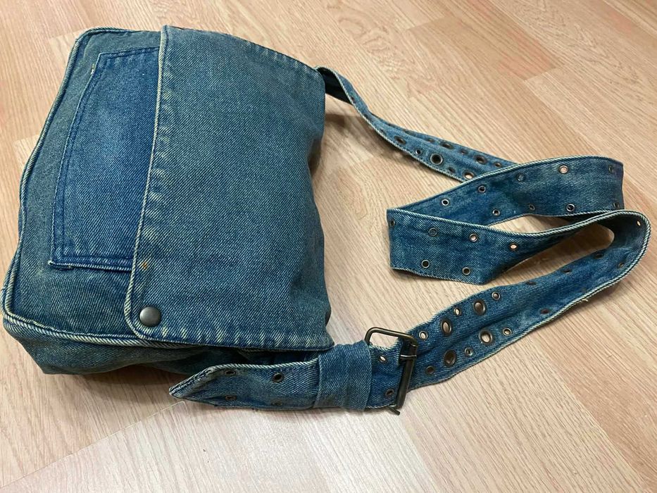 Сумка джинсовая сумочка кросбоди