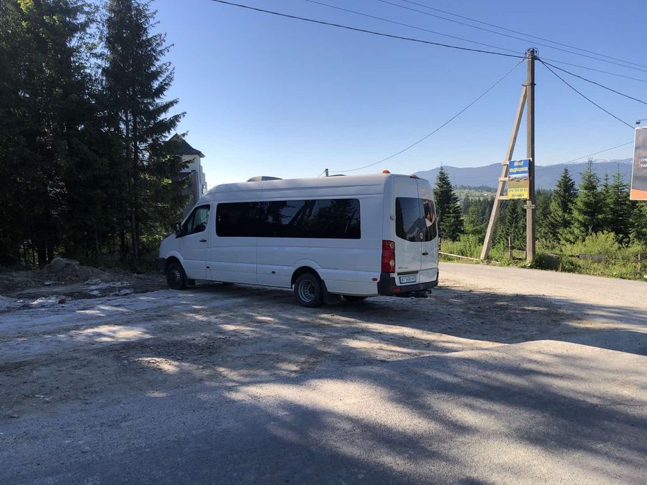 Перевезення таксі трансфер оренда автобуса Поляниця Буковель Яремче