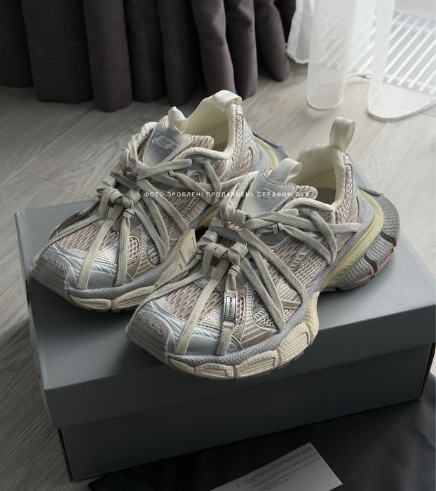 NEW 2025 Balenciaga 3XL Extreme Laces B Sneaker grey