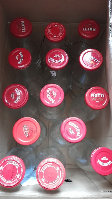 Butelki szklane 0.5 l ,700ml,1 l-80szt