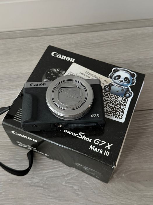 Фотоапарат Canon PowerShot G7 X Mark III Silver