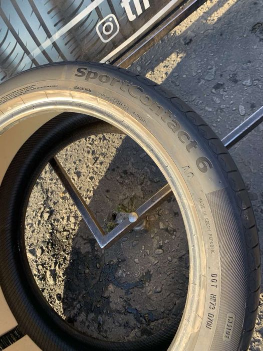 Шини 255/40 R20 пара Continental 6мм, літо