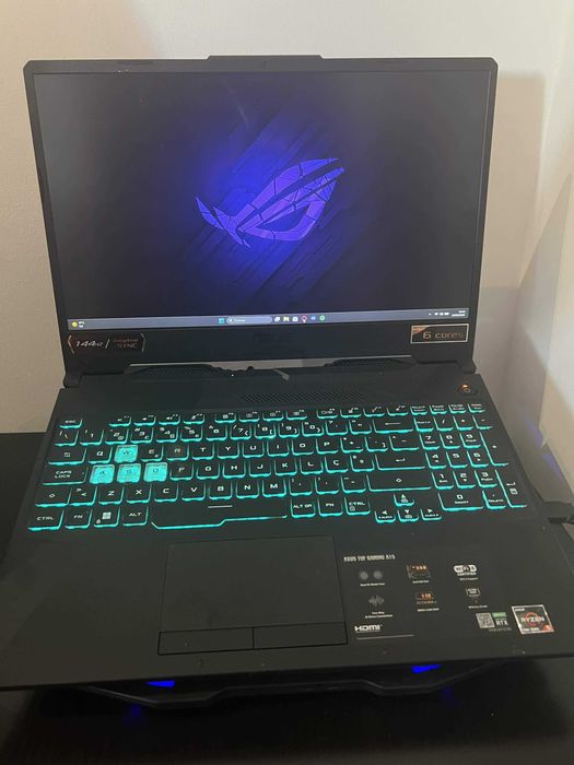 Portátil Asus Tuf Gaming a15FA506ICB com Ryzen 5 4600H ,32GB ,3050 4GB ,1.40TB e 144hz.