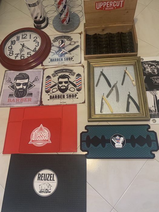 Material de barbearia