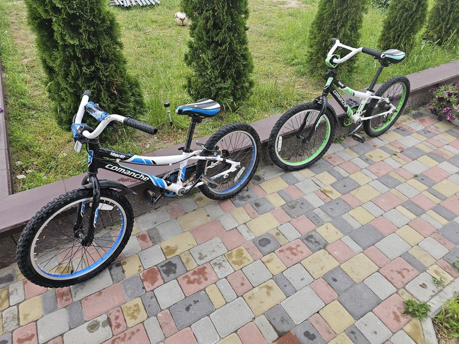 Велосипед Comanche SHERIFF W20 black-blue-white