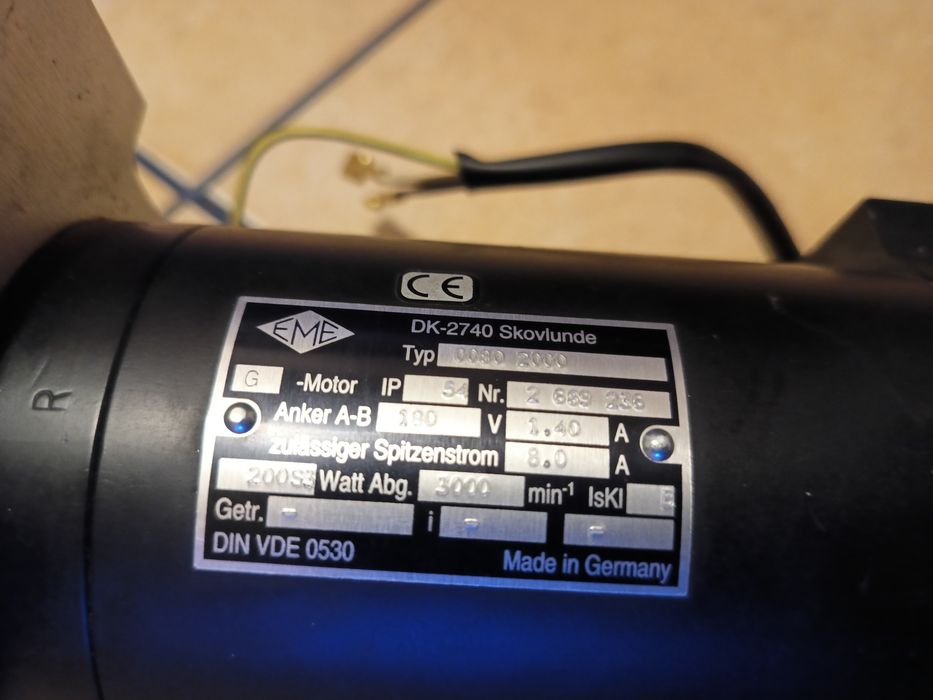Sprzedam silnik elektryczny prądu stałego