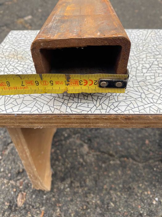 Труба профильная бесшовная 60х40х4 мм.