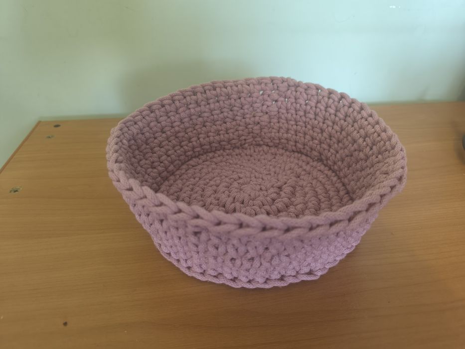 Кошики в'язані  ручної роботи