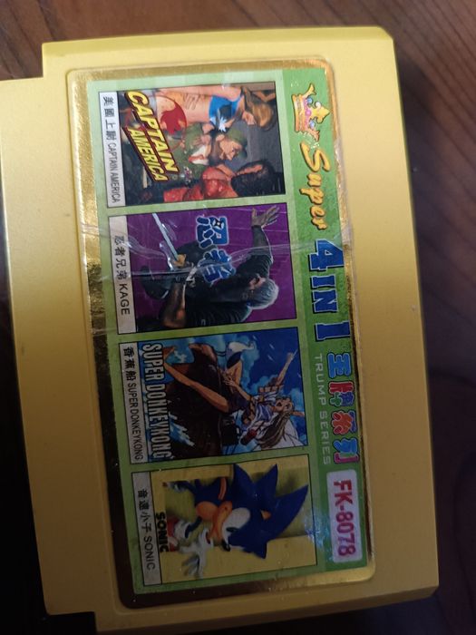 Катриджи для приставки Денди