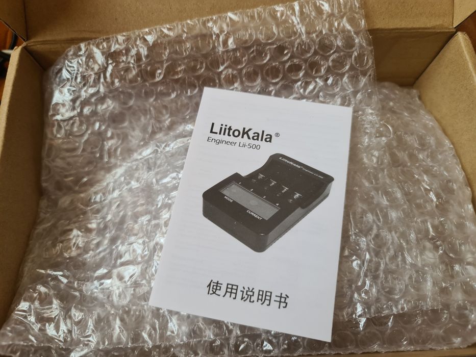 Универсальное зарядное устройство LiitoKala Lii-500 с блоком питания