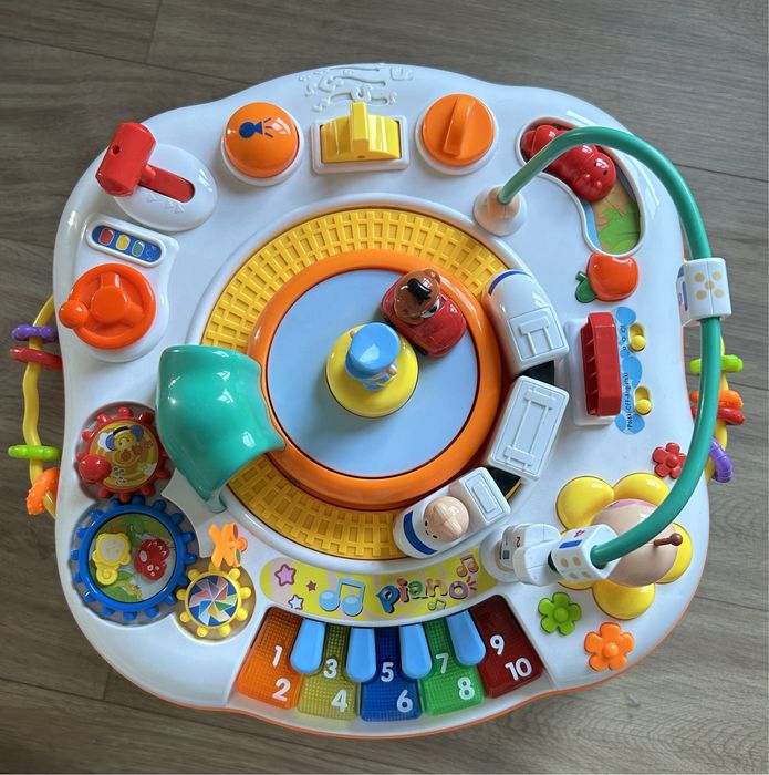 STOLIK edukacyjny muzyczny pociąg PL - ANG Tima