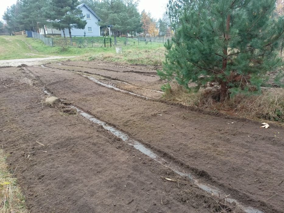 usługi ogrodnicze prace ziemne wycinka niwelacje