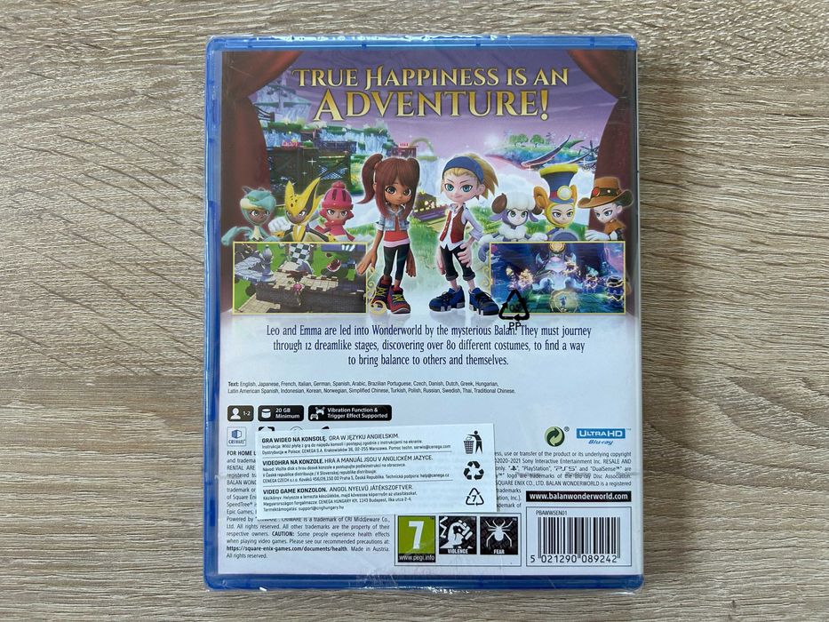 Balan Wonderworld - PS5 - Square Enix - PL - NOWA, FOLIA