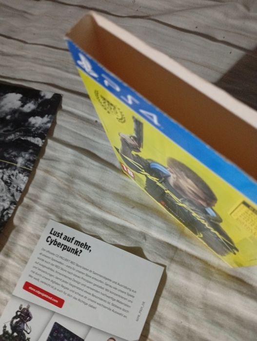 Cyberpunk 2077 itens de coleção PS4
