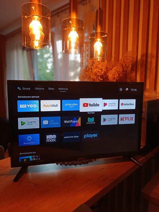 Telewizor Manta 32 cale SmartTV Netflix YouTube wysyłka usb hdmi LED HD