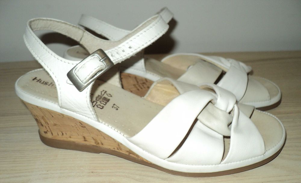 Damskie skórzane sandały Hush Puppies rozm. 37