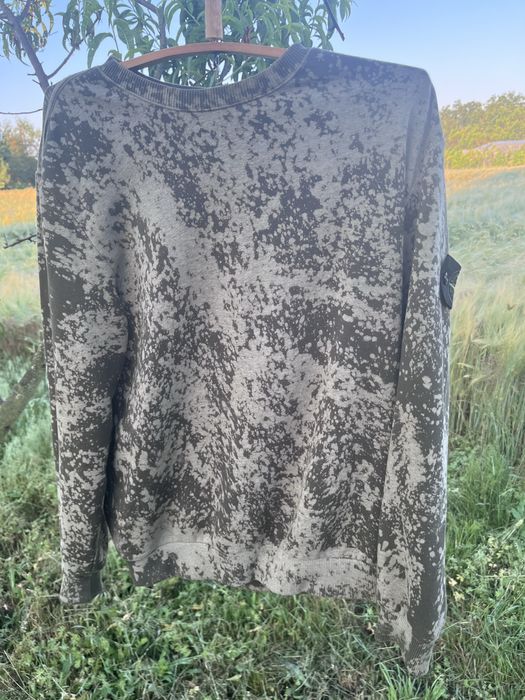 Stone island off dye green