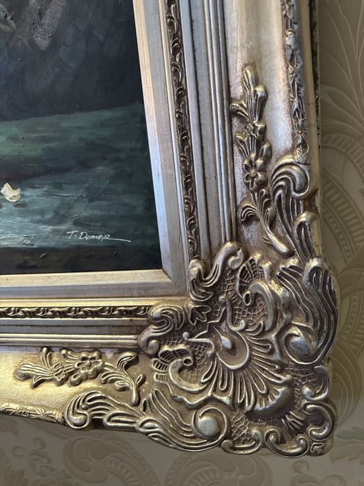 Obraz w drewnianej ramie