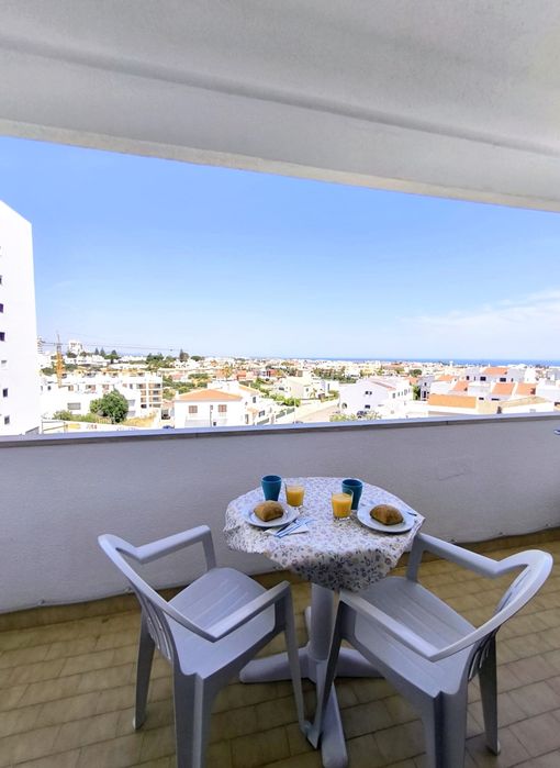 T1 Albufeira Central | Vista Mar | Piscinas e Varanda