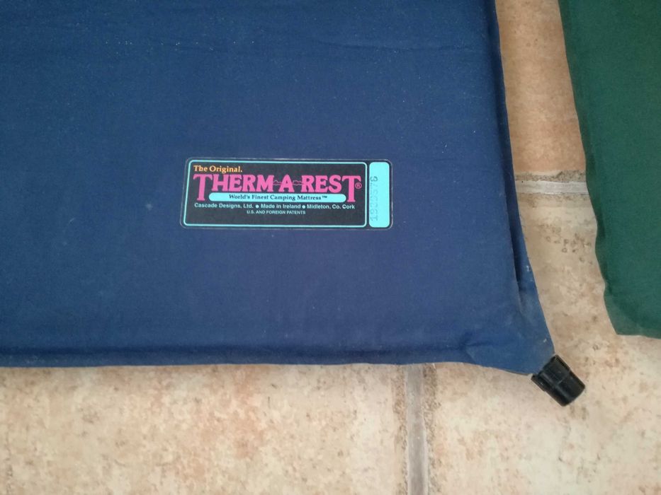 Colchão de campismo caminhada praia Therm a Rest insuflável