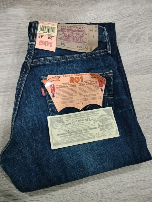 Calças Ganga PT36/W27 Levi's 501 Novas [4 cores disponíveis]