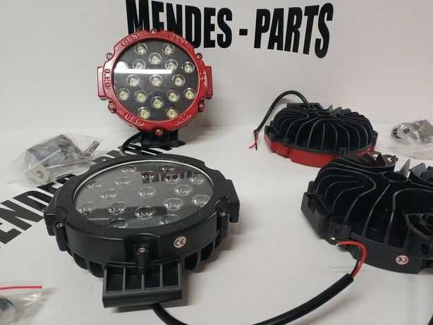 Faróis de led 51w