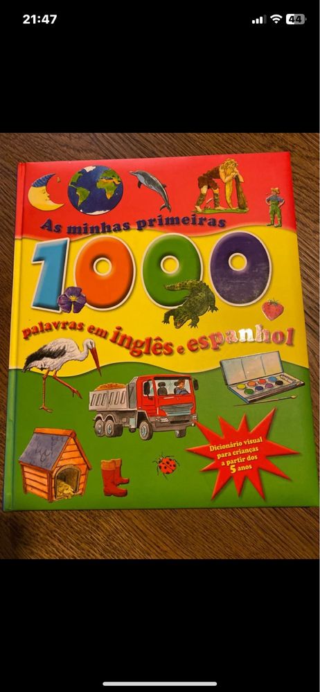 Livro 1000 Palavras em Inglês