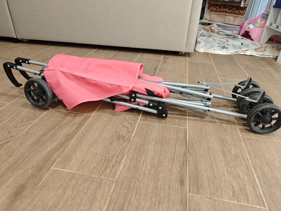 Carrinho Bengala ZY Safe Road 2 Rosa