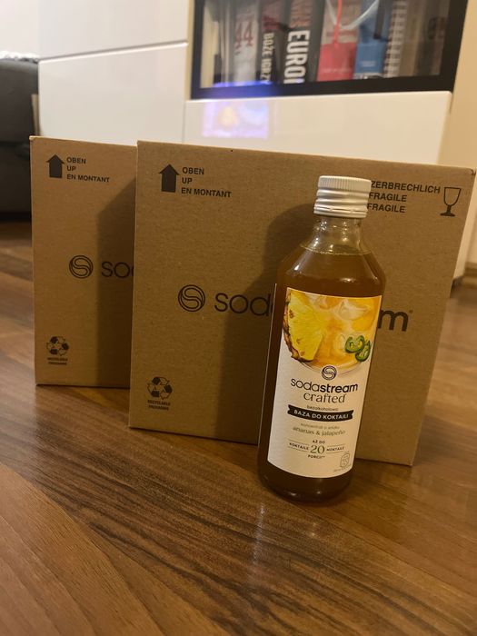 Syrop do saturatorów SODASTREAM Crafted Ananas Jalapeno 330ml 6sztuk