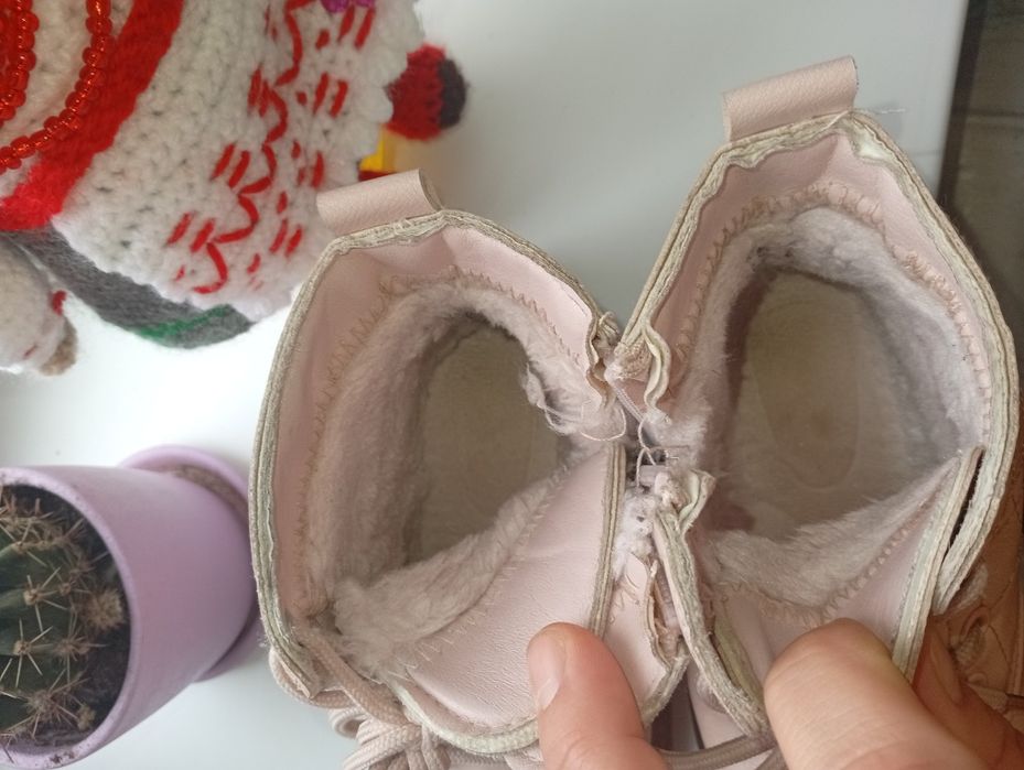 Зимові чобітки для дівчинки