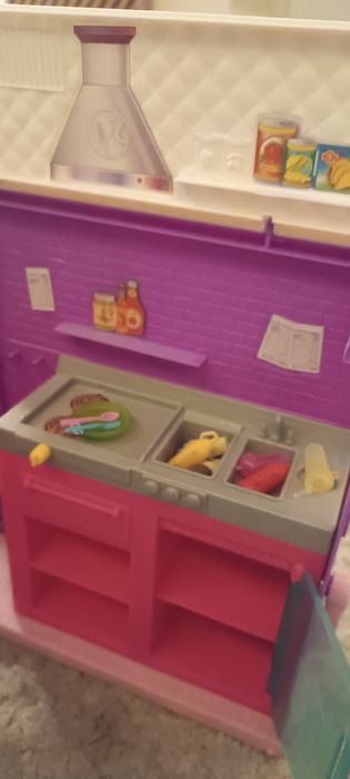 Camper lodziarnia Barbie