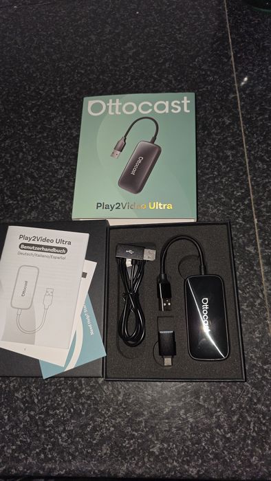 OTTOCAST Play2Video Ultra 2025  carplay e android auto